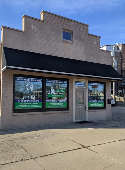 Chiropractic Angola IN Front Of Building